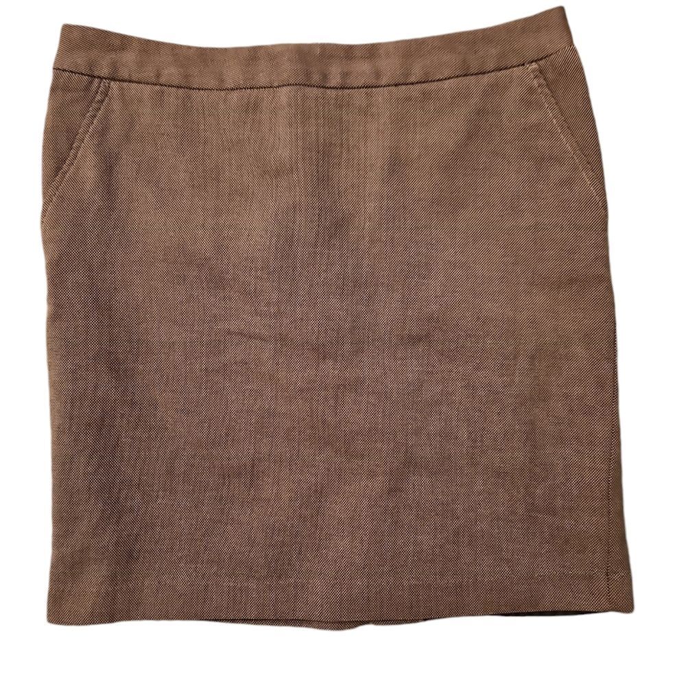 VTG ATTENTION BROWN MINI SKIRT SZ 10